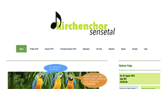Desktop Screenshot of kirchenchor-sensetal.com